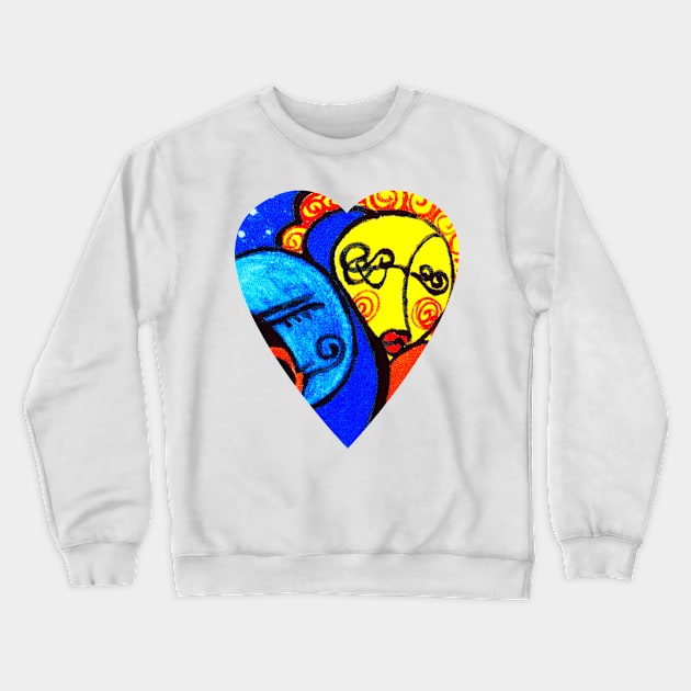 A love like ours (heart) Crewneck Sweatshirt by FJBourne